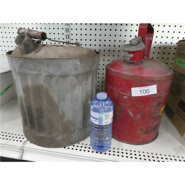 vintage gas cans