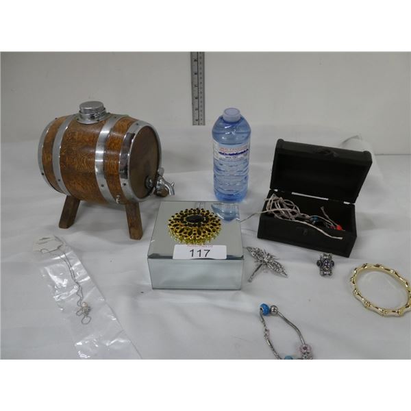 jewelry & mini keg