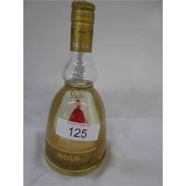 Bols Ballerina liquor bottle is unopened