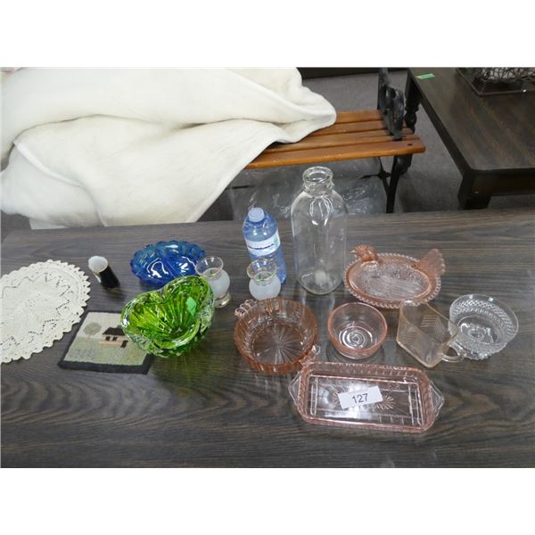 vintage glassware