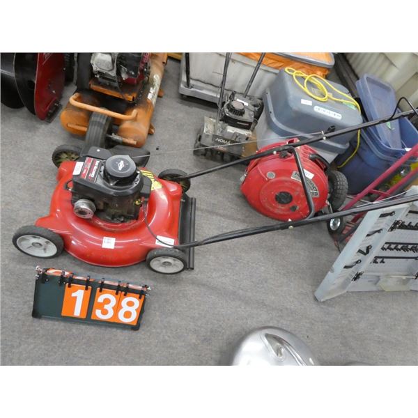 Yard Machines 300 series 148cc lawn mower