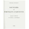 Image 1 : Fernand Mourlot, Souvenirs de Portraits d'Artistes, Book