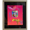 Image 1 : Peter Max, Statue of Liberty Head, Collage Painting