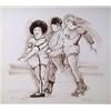 Image 1 : Marcia Marx, Roller Derby, Lithograph