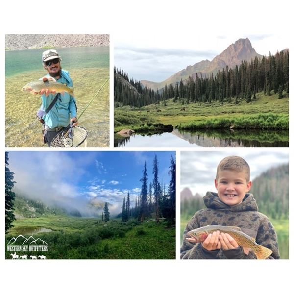 Backcountry Horseback Fly Fishing Trip
