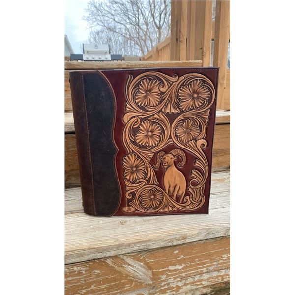 Custom Leather Portfolio/Binder                                       J-H Custom Leather