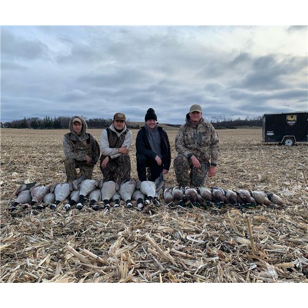 Day of Waterfowl hunting for up to 7 Hunters Chasing Fowl Outfitters - Fall 2023