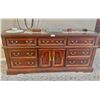 Image 1 : Cherry wood dresser and mirror