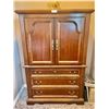 Image 1 : Cherry wood armoire dresser