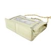 Image 4 : Chanel Clear Quilted Vinyl & Gold Leather Vintage Maxi Chain Shoulder Flap