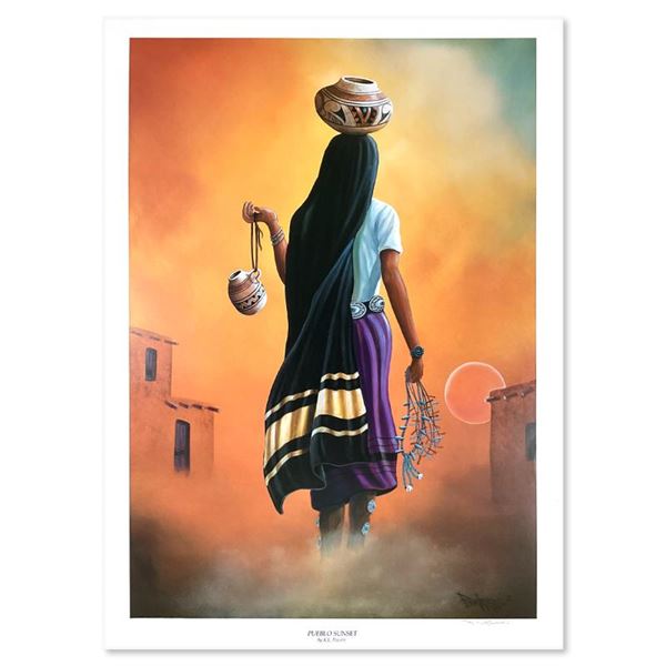 Pueblo Sunset by Powers, Kim