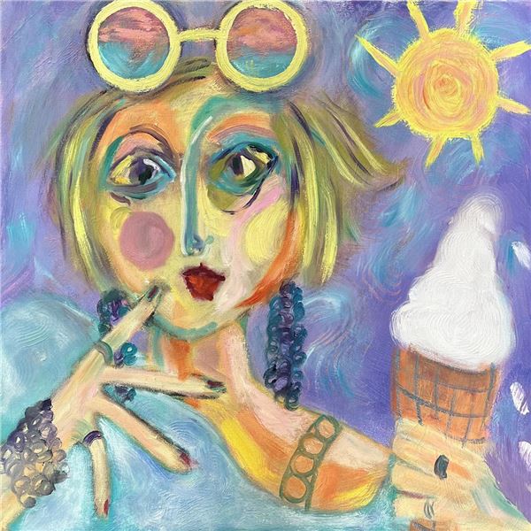 Susan Manders "We All Scream for Ice Cream"