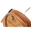 Image 6 : MCM Brown Monogram Visetos Canvas Leather Boston Bag