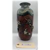 Image 1 : Antique Sumida Gawa Japanese Vase 1875 to 1900 12" Inches Tall