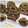 Image 3 : Antique Japanese Royal Satsuma Meiji Period 1868-1912 Plates Teacups and Saucer Lot