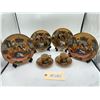 Image 4 : Antique Japanese Royal Satsuma Meiji Period 1868-1912 Plates Teacups and Saucer Lot
