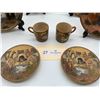 Image 5 : Antique Japanese Royal Satsuma Meiji Period 1868-1912 Plates Teacups and Saucer Lot
