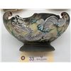 Image 5 : Three Serving Pieces of Moriage Japanese Dragonware Hand Painted 8.5" Inches in Diameter