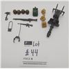 Image 2 : Lot of Vintage GI Joe 3 3/4" Inch Accessories Guns Helmets Plus More!