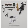 Image 3 : Lot of Vintage GI Joe 3 3/4" Inch Accessories Guns Helmets Plus More!