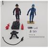 Image 1 : Pair of Vintage 3 3/4" Inch GI Joe Action Figures Scrap Iron Jones and Cobra Commander