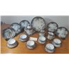 Image 1 : Moriage Marriage Dragonware Set With Large 10" Inch Nippon Plate and Japan Pieces