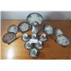 Image 3 : Moriage Marriage Dragonware Set With Large 10" Inch Nippon Plate and Hand Painted Japan Pieces