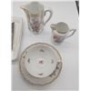 Image 3 : Beautiful But Simple Burslem Butter Dish With Period Photo Included Plus Some Dresdenware Pieces
