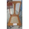 Image 2 : Antique Reclaimed Refinished Solid Wooden Chair 3' Feet Tall
