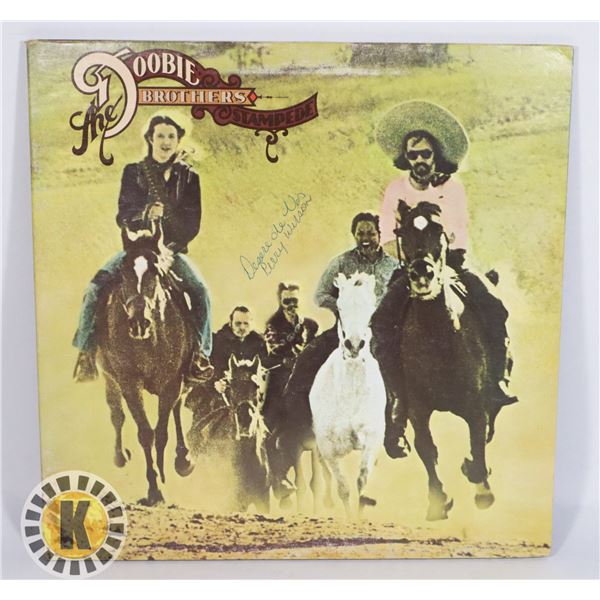 THE DOOBIE BROTHERS STAMPEDE RECORD