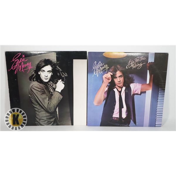 2 EDDIE MONEY RECORDS