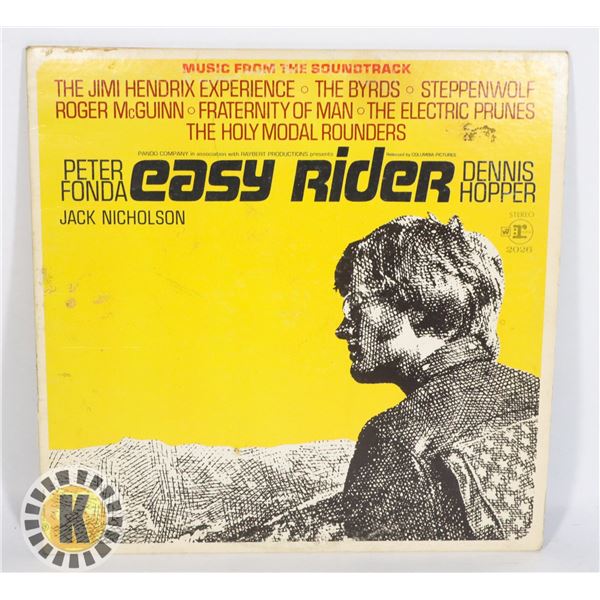 EASY RIDER SOUNDTRACK RECORD