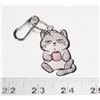 Image 1 : NEW CARTOON CAT CHARM KEY CHAIN