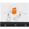 Image 1 : NEW "ORANGE CREAMSICLE" PLASTIC GUMMY (ORANGE)BE