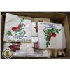 Image 1 : BOX FULL OF CHRISTMAS THEMED NAPKINS