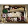 Image 1 : BOX OF ASSORTED DECO/ GIFT RIBBON