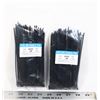 Image 1 : 2 NEW 100 PACK NYLON CABLE TIES