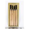 Image 1 : NEW 4PC WOOD CARVING SET