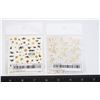 Image 1 : NEW SHEETS BEES AND FLOWERS NAIL ART STICKERS