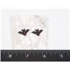 Image 1 : NEW BAT THEME STUD EARRINGS