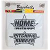 Image 1 : NEW BASEBALL FOAM PLATE SET