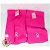 Image 1 : TWO NEW BREAST CANCER AWARENESS SCARVES