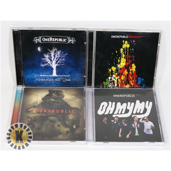 4 ONE REPUBLIC ALBUMS ON CD