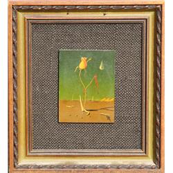 Jorge N. Sanchez, Rose, Painting