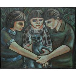 Wellington Virgolino de Sousa, Children, Painting