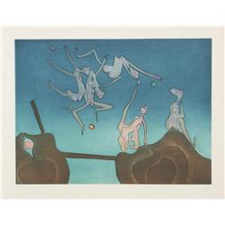 Roberto Matta, L'Exposition Matta, Aquatint Etching