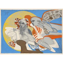 Arnold Belkin, Simon and Yohai, Lithograph