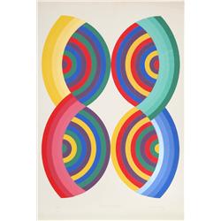 Luis Molinari-Flores, Derived from Const, Silkscreen