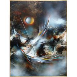 Leonardo Nierman, Eclipse, Painting