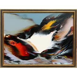 Leonardo Nierman, The Birth of Light, Painting
